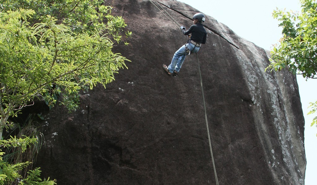 Rock Climbing at Wayanad